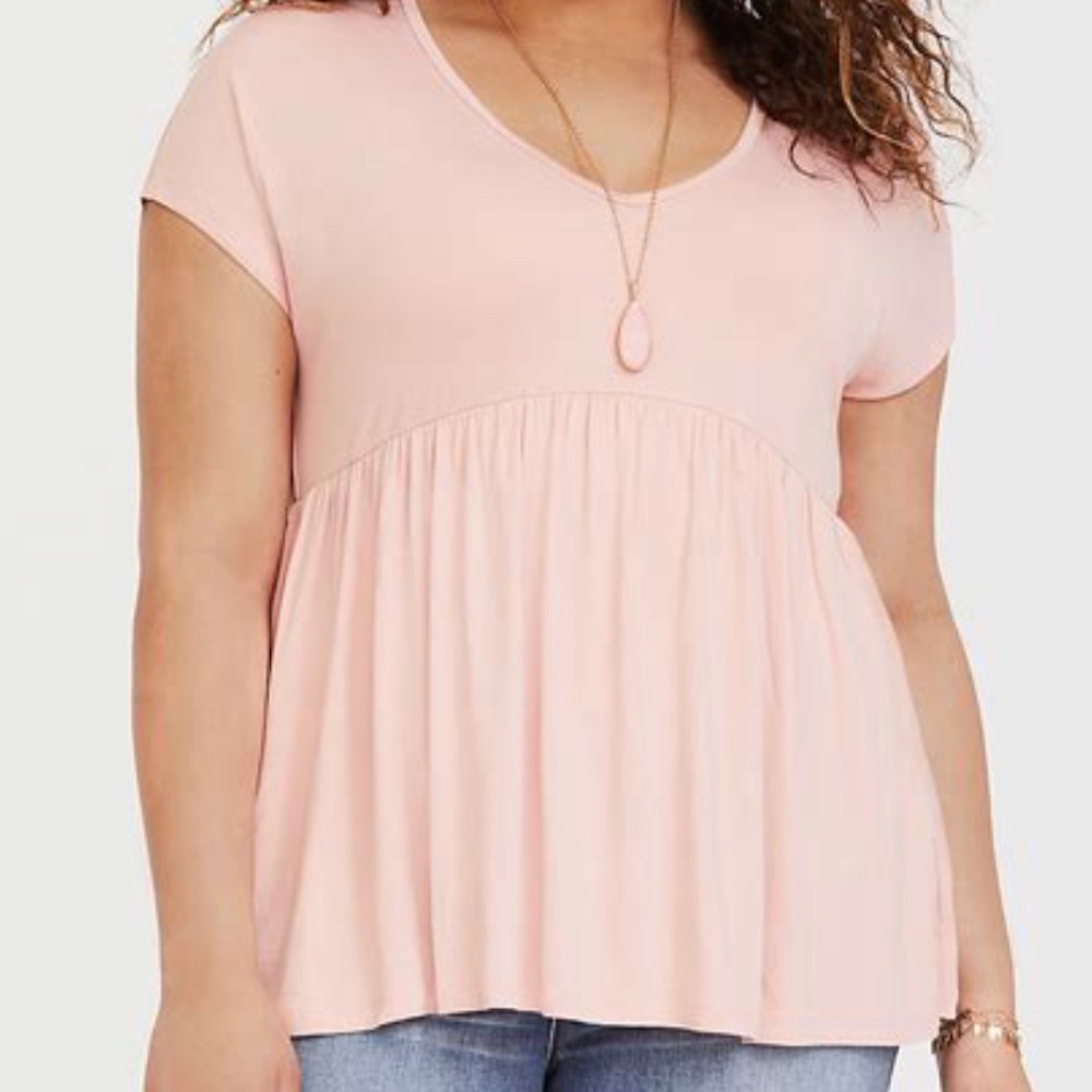 Torrid 3 Supersoft Babydoll Tee